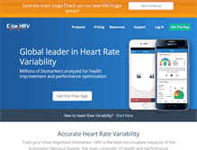 Tablet Screenshot of elitehrv.com